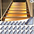 VOLISUN Solar Step Lights Outdoor Waterproof, LED Outdoor Stair Lights by VOLISUN