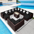 NICESOUL 15 Piece Outdoor Sectional by NICESOUL