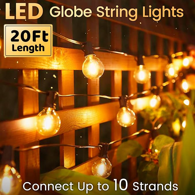 Outdoor String Lights 20FT - Image 7