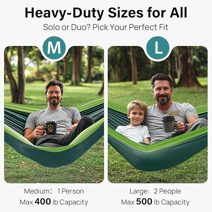 Kootek Camping Hammock, Portable Hammocks - Image 2