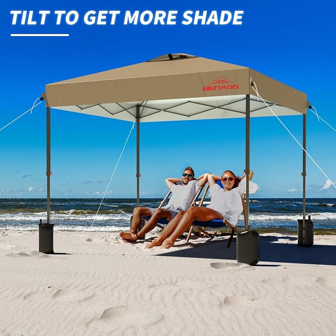 10x10 Pop Up Canopy, Easy Up Canopy Tent, Heavy Duty Tents - Image 9