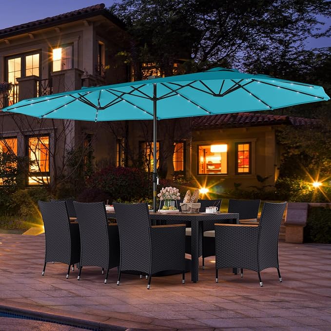 Tangkula 11 Pieces Patio Dining Set - Image 5