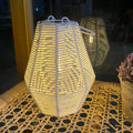 Outdoor Solar Lantern Hanging Decorative Rattan Lanterns by BUARO8AGA