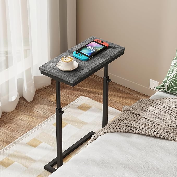 TUTOTAK End Table, Side Table, Tall Couch Table, Sofa Table, Living Room - Image 7