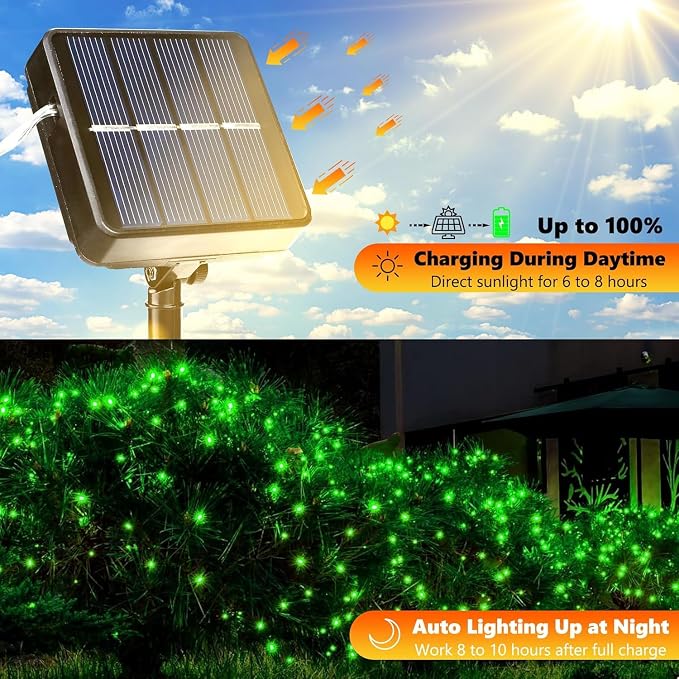 Lomotech Solar String Lights Outdoor - Image 4
