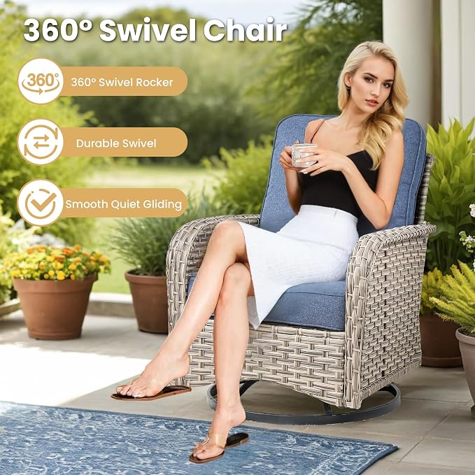 HOOOWOOO Outdoor Sectional Furniture Set - Image 3