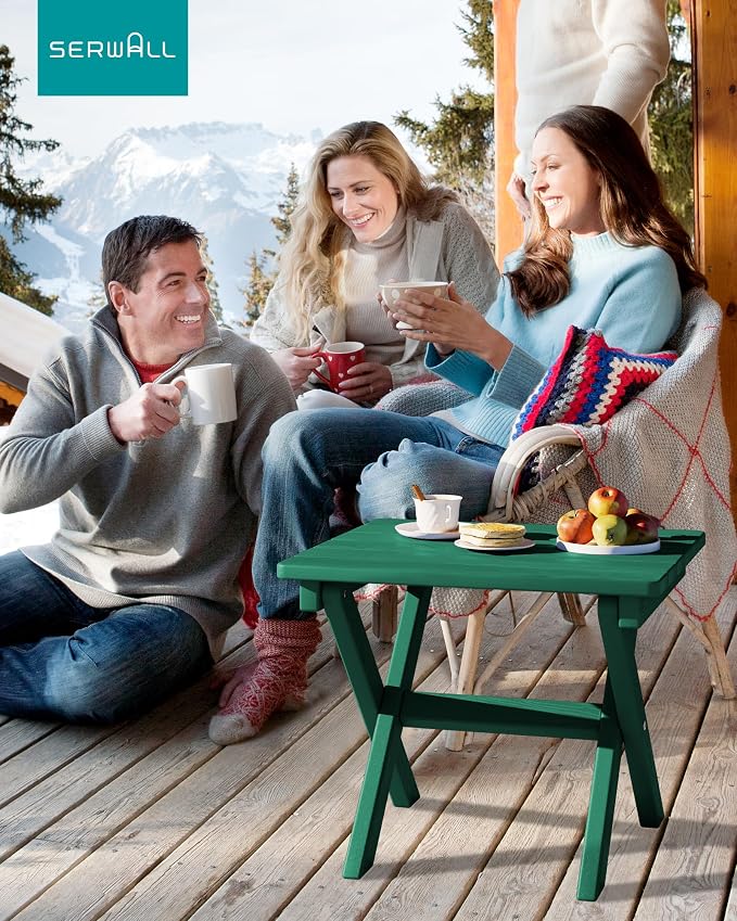 SERWALL Portable Folding Outdoor Side Table - Image 2