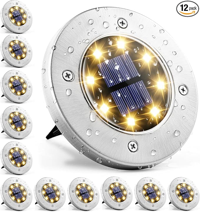 GIGALUMI Solar Ground Lights by GIGALUMI