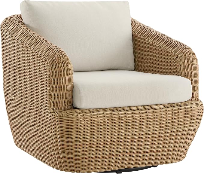 CHITA 6 Pieces Patio Wicker Furniture Set, Outdoor Rattan Bistro Set - Image 4