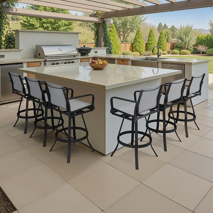 Crestlive Products Outdoor Swivel Bar Stools by CrestliveProducts