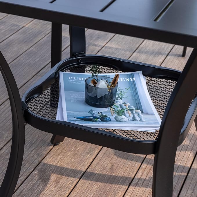 VICLLAX Small Patio Dining Table - Image 4