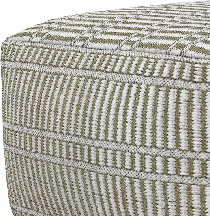 SIMPLIHOME Safford Square Pouf - Image 7