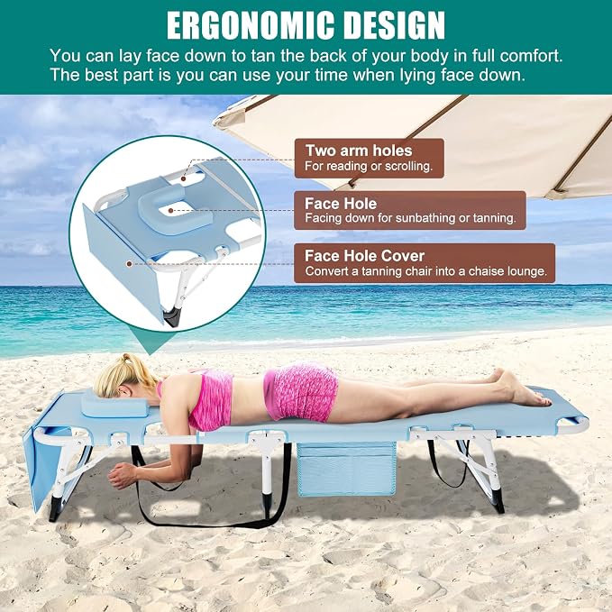 DoCred Heavy Duty Tanning Chair - Image 3