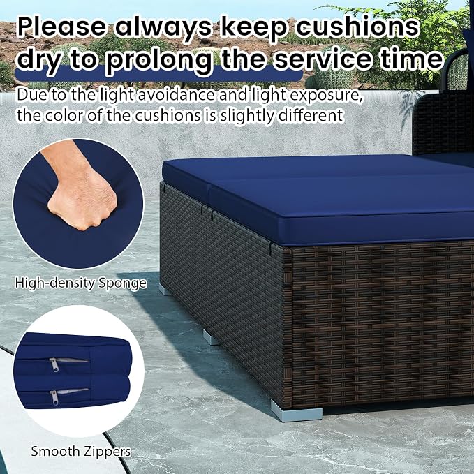 RELAX4LIFE Patio Outdoor Daybed - Image 5