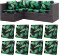 8Pcs Stretch Patio Cushion Covers, Outdoor Couch Covers Replacement, Outdoor by BIETYONE