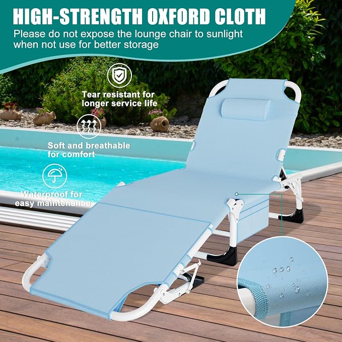 DoCred Heavy Duty XXL Tanning Chair - Image 8