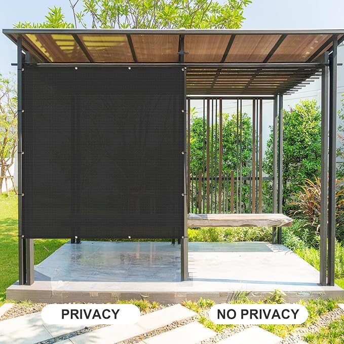 Cool Area Sun Shade Cloth with Grommets 3/4/6/8/10/12/16/20 FT Shade Panel - Image 2