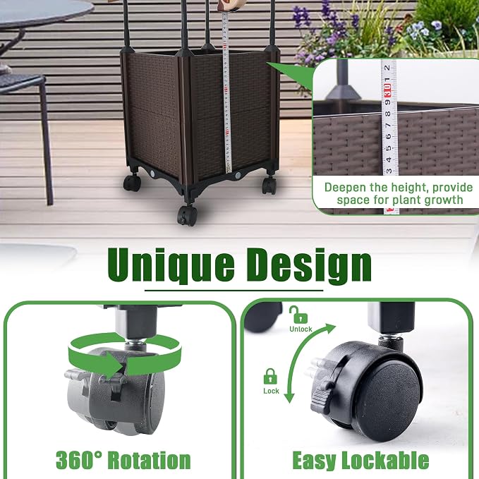 Raised Garden Bed Planter Box - Image 4