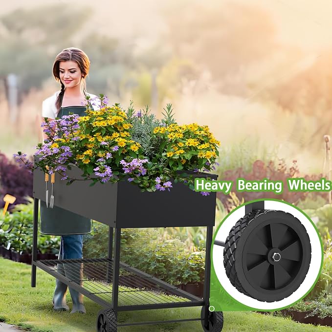 51 × 26 × 31.5 Inches Raised Garden Bed - Image 4
