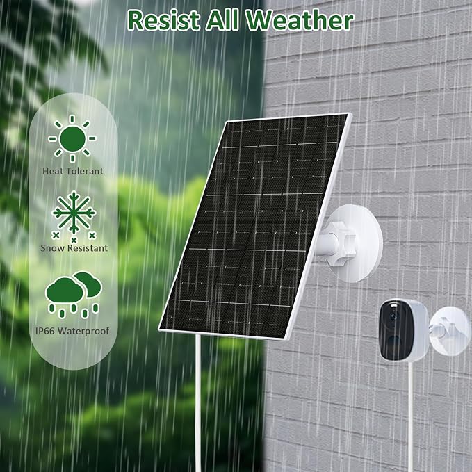 Zivif 7W Solar Panel for Arlo Essential 2K, Essential XL & Spotlight Cameras - Image 6