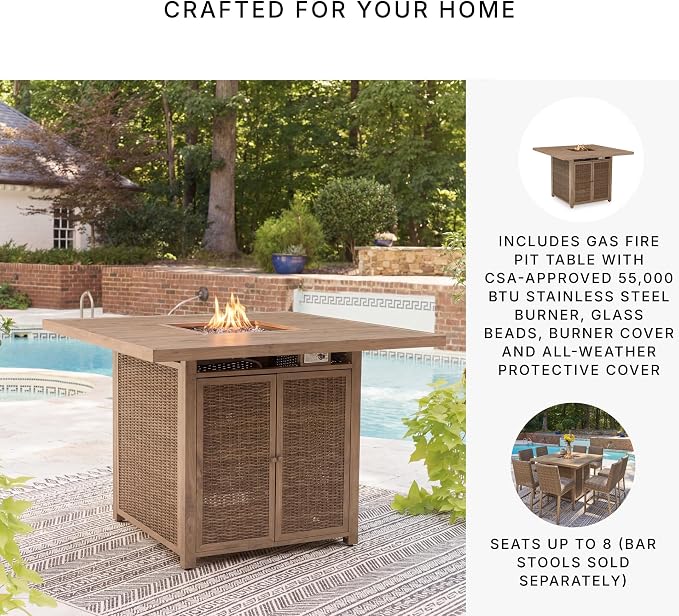 Signature Design by Ashley Walton Bridge Casual Outdoor Bar Table - Image 4