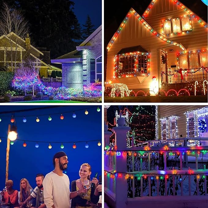 Solar String Lights Outdoor 50Led 24Feet - Image 6