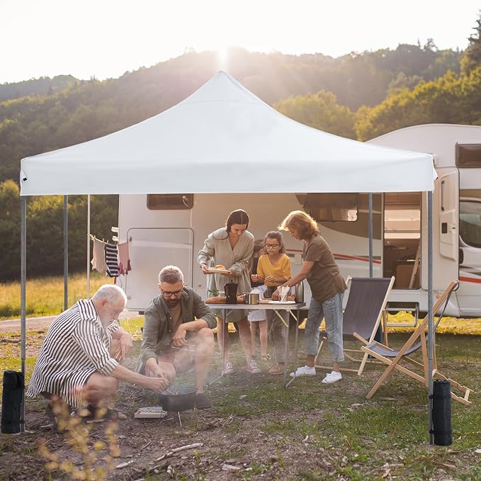 Sweetcrispy 10 x 10 Ft Pop Up Canopy Tent Outdoor Use, Portable Shade - Image 6