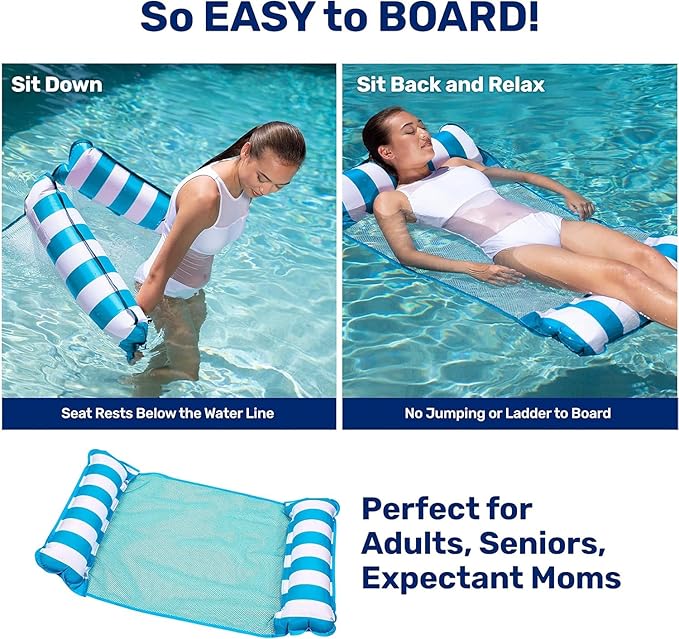 Aqua Monterey Hammock Pool Float - Image 4