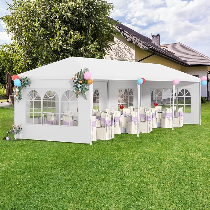 10x30 Outdoor Canopy Patio Tent Camping Gazebo Events - Image 2