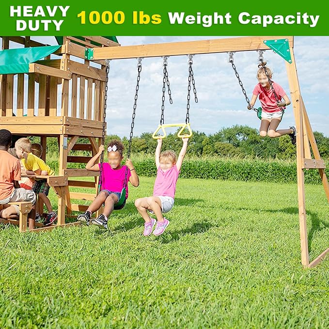BeneLabel 2Pcs 65" Swing Chain Heavy Duty 1000 LBs Capacity Hanging Chains - Image 2