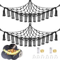 Stuffed Animal Hammock with LED Light, Large Stuffed Animals Storage Corner by CERETIA