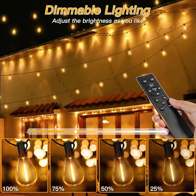 Ollny S11 50FT Outdoor String Lights - Image 6