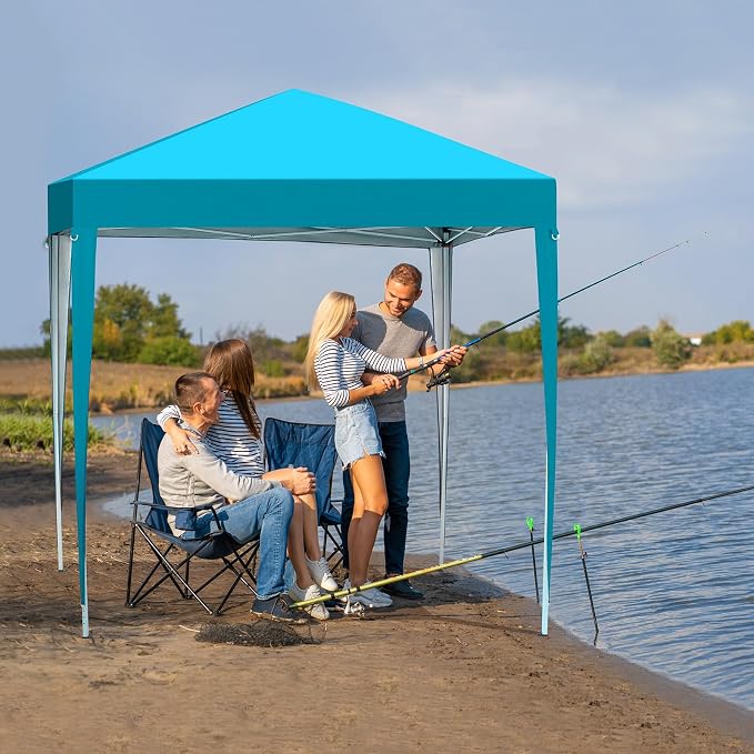 VINGLI 6.5x6.5 Pop Up Canopy Tent - Image 2