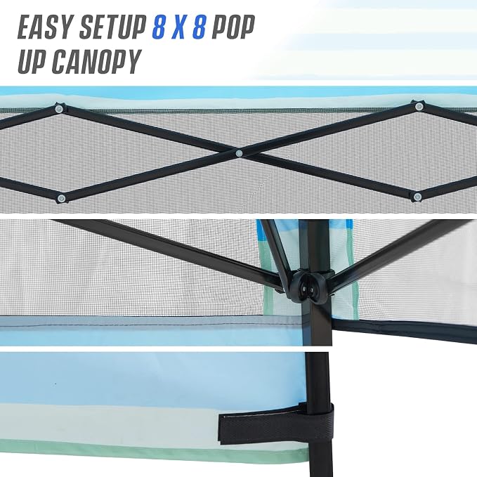 EAGLE PEAK 8x8 Pop Up Canopy Tent - Image 7