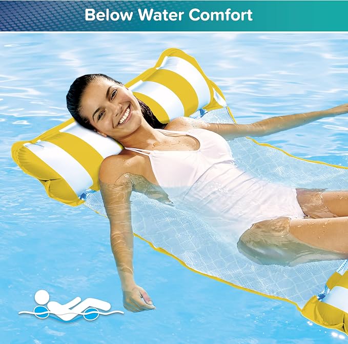Aqua Original 4-in-1 Monterey Hammock Pool Float & Water Hammock – Multi-Purpose - Image 2