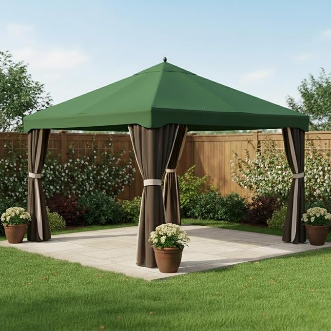 Garden Winds Reinforced RipLock 350 Replacement Canopy Top Cover Compatible - Image 2
