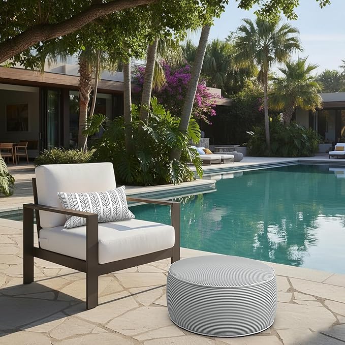 LVTXIII Indoor/Outdoor Inflatable Ottoman - Image 2