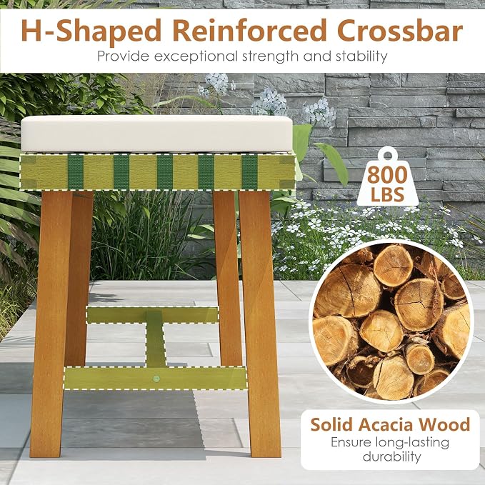 Tangkula 3 Piece Patio Dining Set - Image 7