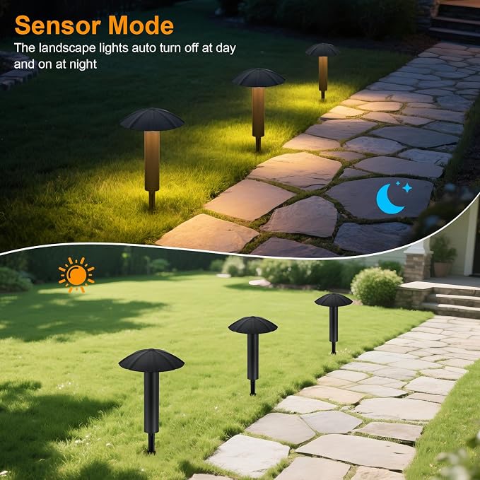 6-Pack Low Voltage Pathway Lights Kit: 24V Plug-in Landscape Lighting kit - Image 7