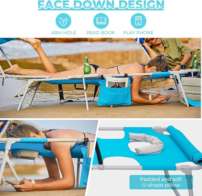 #WEJOY 4 in 1 Tanning Chair - Image 5
