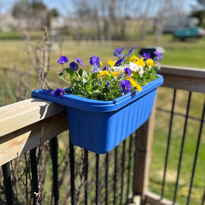 Apollo Exports International 20" Adjustable Railing Planter - Image 7