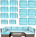 Outdoor Cushion Covers for Patio Furniture, Patio Cushion Covers Replacement by SpaceHop