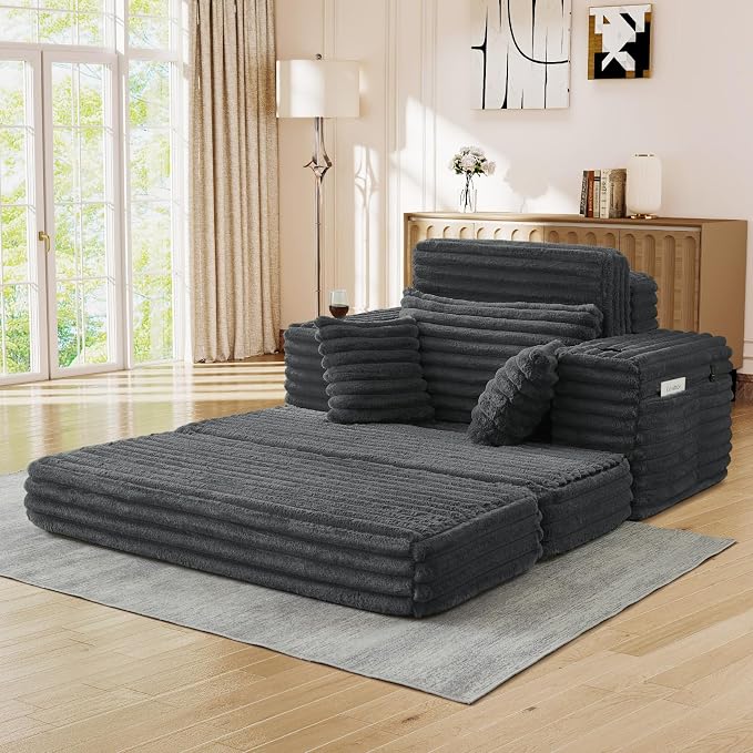 5-In-1 Oversized Chaise Lounge Chair Indoor - Image 7