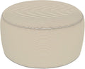 LVTXIII Indoor/Outdoor Extra Large Inflatable Ottoman Pouf D31 x H14 Inch by LVTXIII