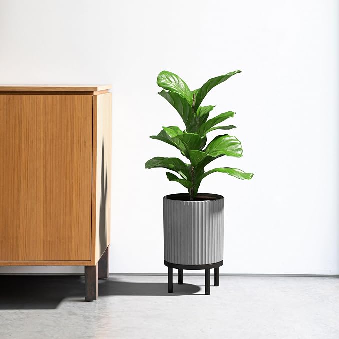 Veradek Demi Series Round Planter w/ Stand - Image 4