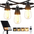 Brightech Ambience Pro Super Bright Solar - 48Ft Remote Control Outdoor String by Brightech
