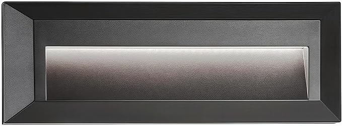ZONK Outdoor Indoor Step Stair Lights, 110V-240V Line Voltage Waterproof IP65 by PLASTICSTEPLIGHTSWALLLIGHTS