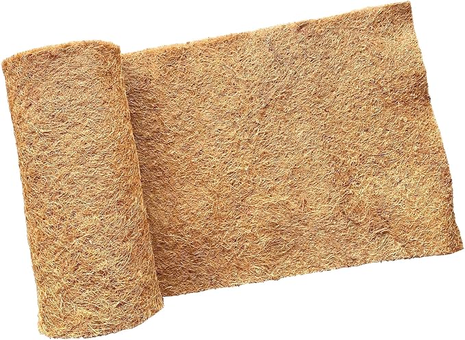 12x80 Inch Coconut Liner Roll for Planters Flower Basket Natural Coco Fiber by KarlliuHOMEGARDEN