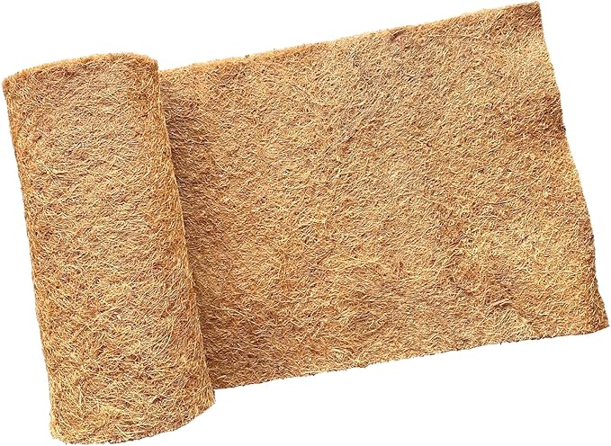 16x100 Inch Coconut Liner Roll for Planters Flower Basket Natural Coco Fiber by KarlliuHOMEGARDEN
