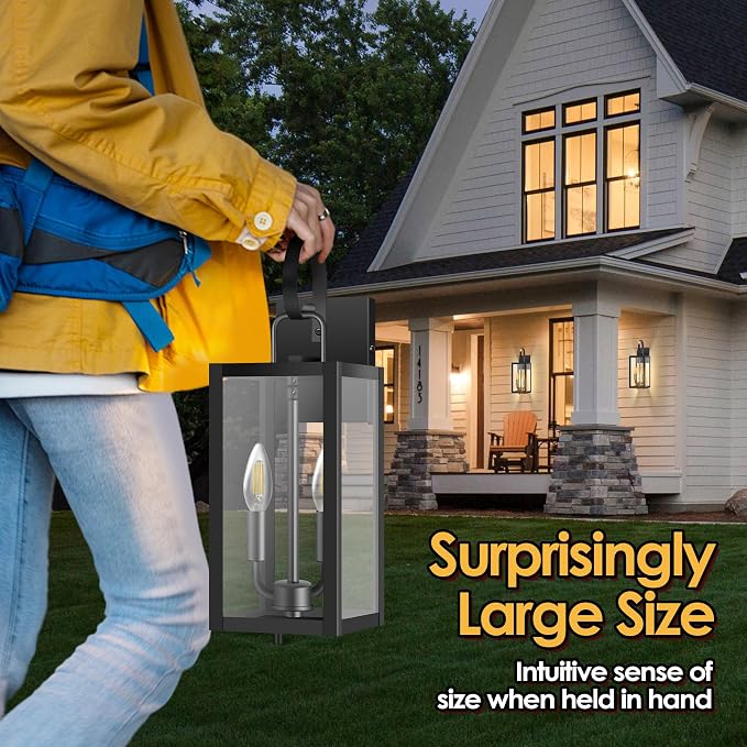 20'' Large Outdoor Wall Light Fixtures - Image 4